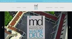 Desktop Screenshot of madredeus.com.ar